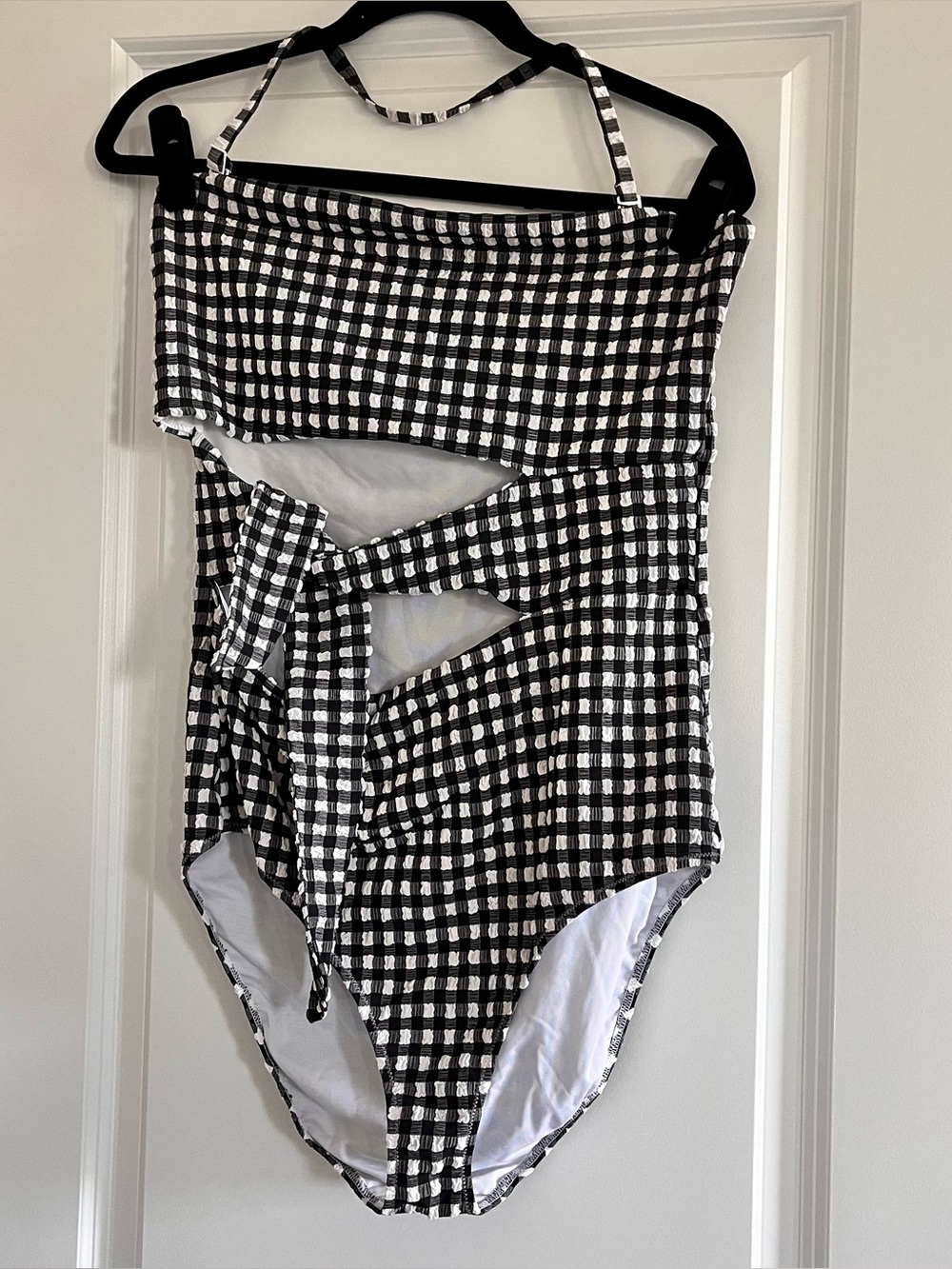 Aerie Gingham One Piece Swimsuit